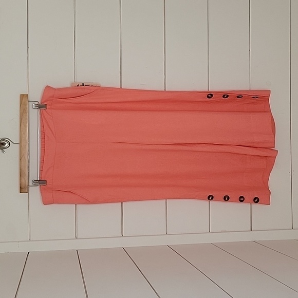 Nanette Lepore Pants - NWT Nanette by Nanette Lepore large pink/peach linen blend pants